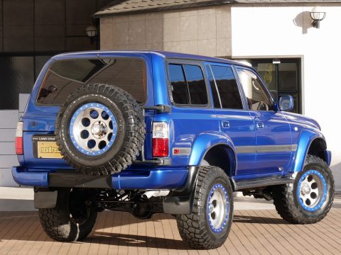 1997 平成７年　トヨタ　ランドクルーザー　８０　VX-LTD TOYOTA　LANDCRUISER　ハチマル　全塗装　オールペン車　個性的　人気車種　 (2)